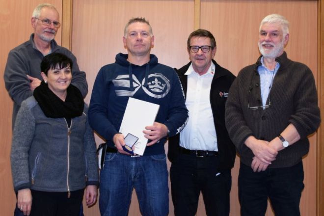 Verdienstmedaille für Uwe Kaier