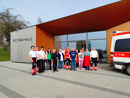 Gruppenbild des ehrenamtlichen Teams